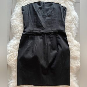 D&G strapless corset dress